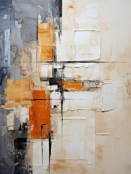 Simple Modern Art, Living Room Wall Art Paintings, Large Painting Behind Couch, Buy Abstract Painting Online, Acrylic Abstract Paintings Behind Sofa-LargePaintingArt.com