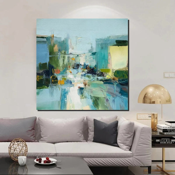 Abstract Wall Art on Canvas, Modern Paintings for Bedroom, Hand Painted Canvas Art, Contemporary Art on Canvas, Original Acrylic Paintings-LargePaintingArt.com