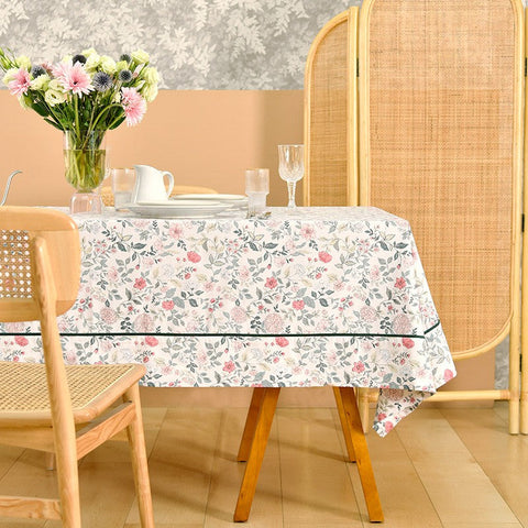 Country Farmhouse Tablecloth, Rustic Table Covers for Kitchen, Large Rectangle Tablecloth for Dining Room Table, Square Tablecloth for Round Table-LargePaintingArt.com