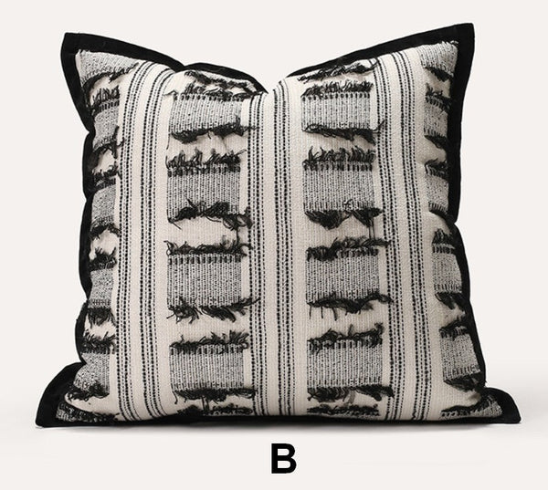 Modern Sofa Pillows, Geometric Modern Sofa Pillows, Decorative Pillows for Couch, Contemporary Throw Pillows, Modern Pillows for Dining Room-LargePaintingArt.com