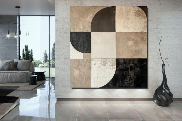 Acrylic Abstract Paintings, Buy Abstract Painting Online, Large Painting on Canvas, Simple Modern Art, Bedroom Wall Art Paintings-LargePaintingArt.com