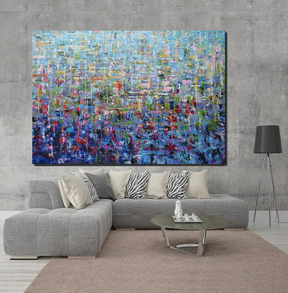 Canvas Painting for Living Room, Large Paintings for Sale, Simple Modern Art, Extra Large Wall Art Painting, Modern Contemporary Abstract Artwork-LargePaintingArt.com