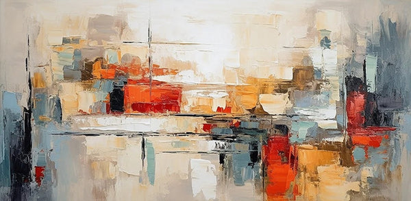 Original Abstract Art, Hand Painted Canvas Art, Modern Paintings for Living Room, Canvas Paintings for Bedroom, Heavy Texture Paintings-LargePaintingArt.com