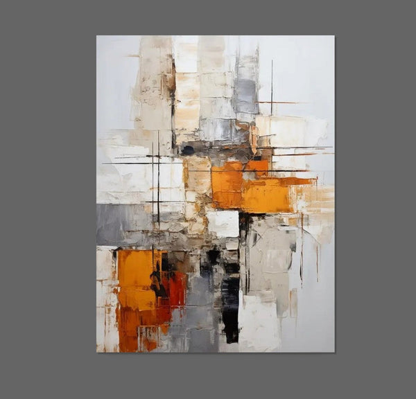 Bedroom Wall Art Paintings, Large Painting on Canvas, Acrylic Abstract Paintings, Buy Abstract Painting Online, Simple Modern Art-LargePaintingArt.com