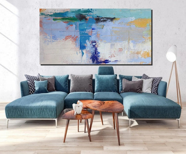 Oversized Abstract Artwork, Modern Canvas Paintings for Bedroom, Extra Large Paintings for Living Room, Abstract Wall Art Paintings, Simple Modern Art-LargePaintingArt.com