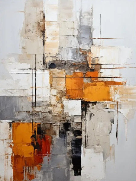 Bedroom Wall Art Paintings, Large Painting on Canvas, Acrylic Abstract Paintings, Buy Abstract Painting Online, Simple Modern Art-LargePaintingArt.com