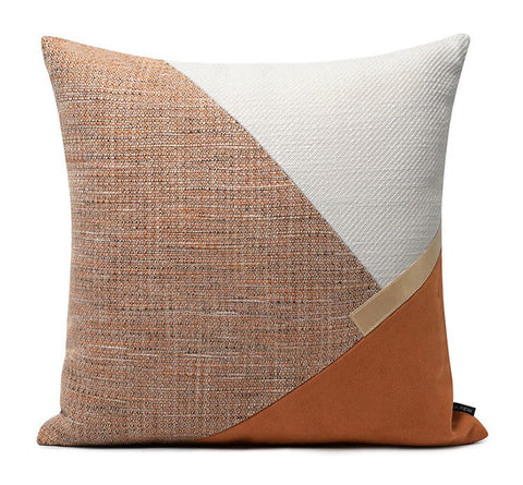 Modern Throw Pillow for Couch, Abstract Modern Sofa Pillows, Decorative Pillows for Couch, Modern Throw Pillows-LargePaintingArt.com