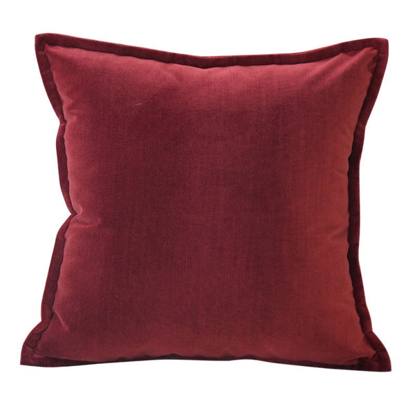 Decorative Pillows for Couch, Modern Sofa Pillows, Simple Modern Pillows, Red Modern Throw Pillows, Contemporary Throw Pillows-LargePaintingArt.com