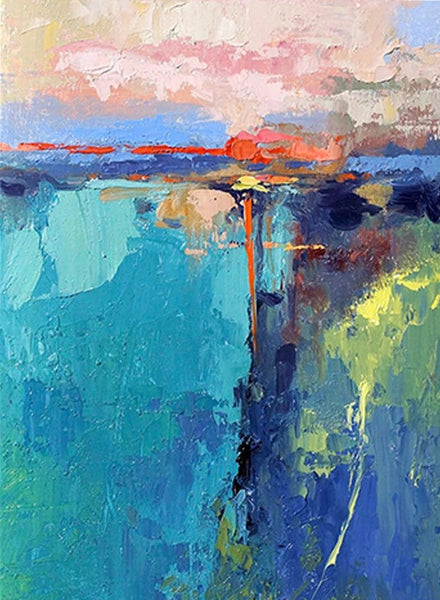 Modern Paintings, Contemporary Art Painting, Bedroom Acrylic Painting, Simple Painting Ideas, Living Room Wall Painting, Extra Large Canvas Painting-LargePaintingArt.com