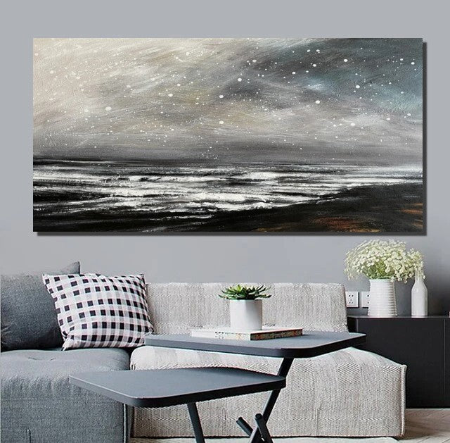Modern Contemporary Abstract Artwork, Extra Large Wall Art Painting, Acrylic Painting for Living Room, Heavy Texture Paintings-LargePaintingArt.com