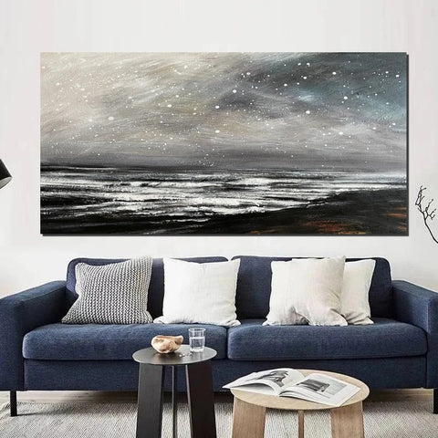 Acrylic Painting for Living Room, Modern Contemporary Abstract Artwork, Extra Large Wall Art Painting-LargePaintingArt.com