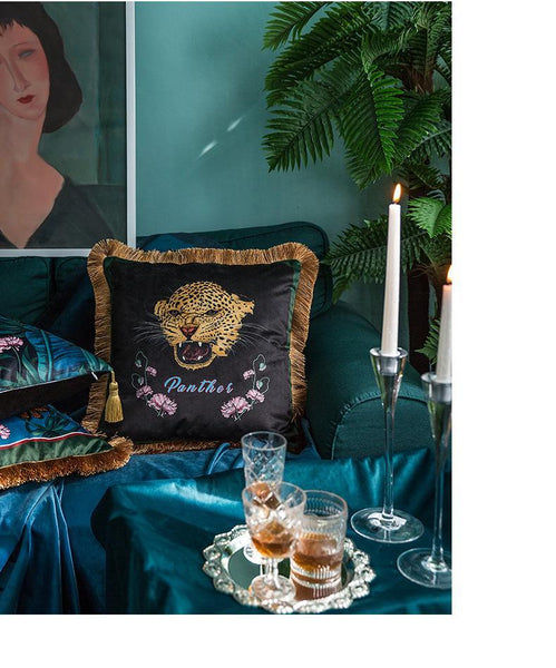 Decorative Throw Pillows, Short velvet Pillow Cover, Decorative Sofa Pillows, Throw Pillows for Living Room-LargePaintingArt.com