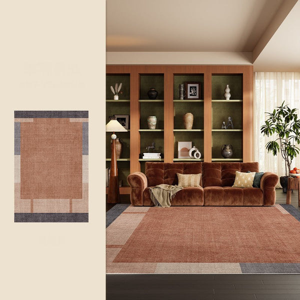 Bedroom Modern Rugs, Dining Room Geometric Modern Rugs, Mid Century Modern Rugs for Living Room, Contemporary Modern Rugs under Coffee Table-LargePaintingArt.com