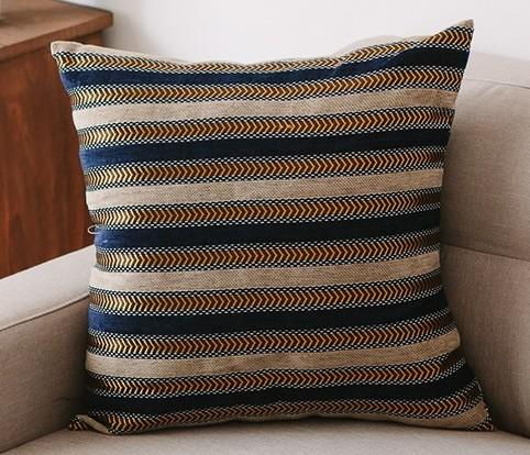 Decorative Throw Pillows for Living Room, Bohemian Style Chenille Pillow Cover, Bohemian Decorative Sofa Pillows-LargePaintingArt.com