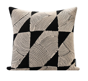 Modern Pillows for Couch, Contemporary Modern Sofa Pillows, Decorative Throw Pillows for Bedroom, Large Modern Pillow for Living Room-LargePaintingArt.com