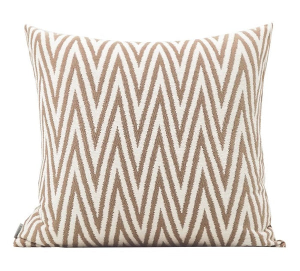 Geometric Modern Throw Pillows for Couch, Large Modern Throw Pillow for Interior Design, Contemporary Modern Sofa Pillows, Simple Decorative Throw Pillows-LargePaintingArt.com