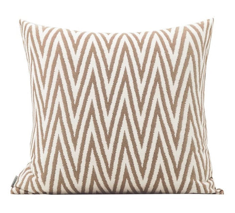 Geometric Modern Throw Pillows for Couch, Large Modern Throw Pillow for Interior Design, Contemporary Modern Sofa Pillows, Simple Decorative Throw Pillows-LargePaintingArt.com