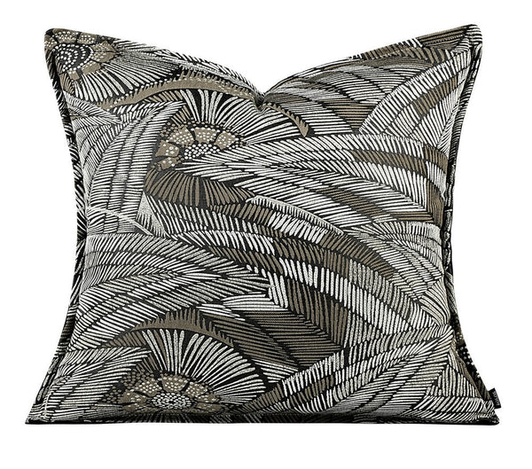 Contemporary Modern Sofa Pillows for Bedroom, Large Square Modern Throw Pillows for Couch, Simple Decorative Throw Pillows, Large Throw Pillow for Interior Design-LargePaintingArt.com