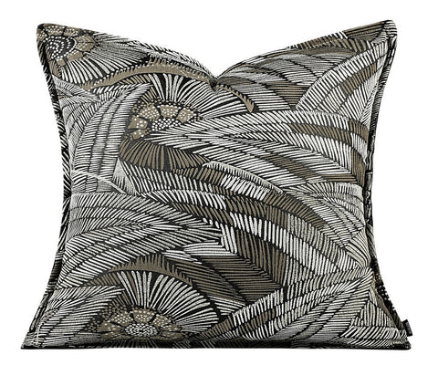 Contemporary Modern Sofa Pillows for Bedroom, Large Square Modern Throw Pillows for Couch, Simple Decorative Throw Pillows, Large Throw Pillow for Interior Design-LargePaintingArt.com