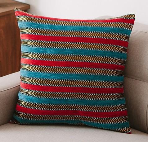 Decorative Throw Pillows for Living Room, Bohemian Style Chenille Pillow Cover, Bohemian Decorative Sofa Pillows-LargePaintingArt.com