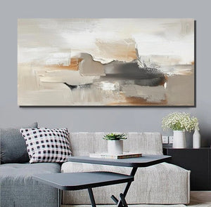 Bedroom Acrylic Painting, Living Room Wall Painting, Simple Painting Ideas, Contemporary Art Painting, Modern Paintings, Large Canvas Painting-LargePaintingArt.com