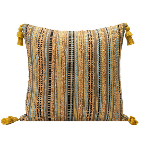 Contemporary Modern Sofa Pillows, Luxury Modern Pillows for Couch, Decorative Throw Pillows for Bedroom, Large Modern Pillow for Living Room-LargePaintingArt.com