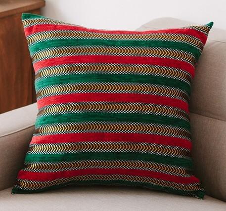 Decorative Throw Pillows for Living Room, Bohemian Style Chenille Pillow Cover, Bohemian Decorative Sofa Pillows-LargePaintingArt.com