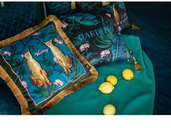 Decorative Throw Pillows, Short velvet Pillow Cover, Decorative Sofa Pillows, Throw Pillows for Living Room-LargePaintingArt.com