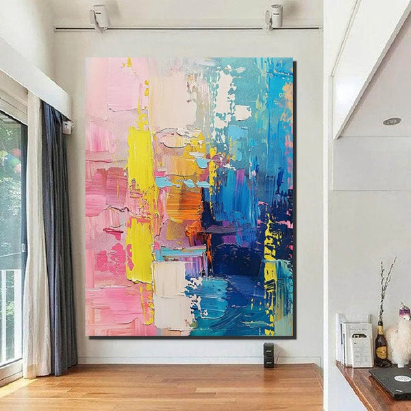 Contemporary Canvas Art, Modern Paintings for Bedroom, Large Wall Art for Living Room, Hand Painted Wall Paintings, Original Abstract Art-LargePaintingArt.com