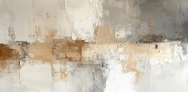 Large Modern Acrylic Painting, Hand Painted Wall Art Painting, Contemporary Canvas Artwork, Abstract Wall Art Paintings, Modern Art for Dining Room-LargePaintingArt.com