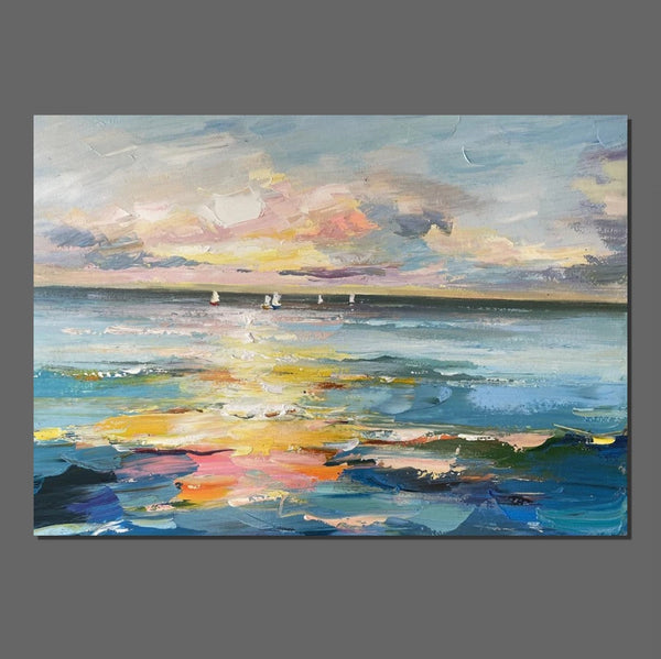 Abstract Canvas Painting, Extra Large Abstract Artwork, Modern Paintings for Dining Room, Hand Painted Canvas Art, Oversized Large Wall Art-LargePaintingArt.com