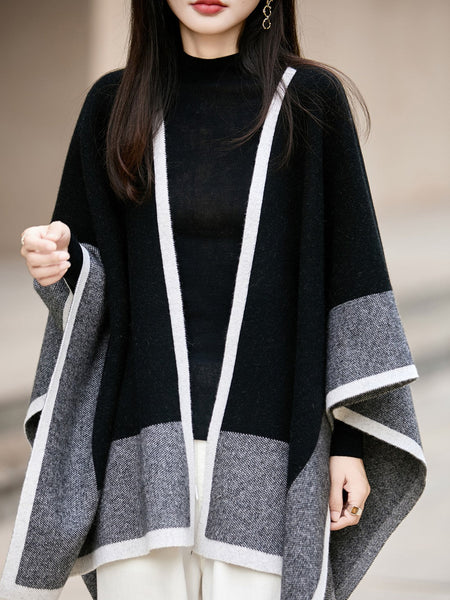 Wool Scarf, Winter Shawl, Soft Wool Scarf for women, Christmas Holiday Gift, Evening Wrap, Large Winter Shawl, Elegant Shawl, Warm Cape, Winter Scarves-LargePaintingArt.com