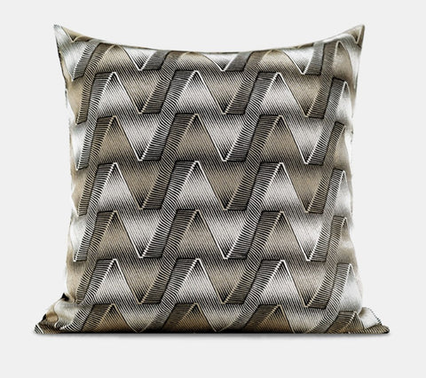Large Square Decorative Throw Pillows for Couch, Geometric Modern Sofa Pillows, Large Decorative Throw Pillows, Geometric Sofa Pillows for Interior Design-LargePaintingArt.com