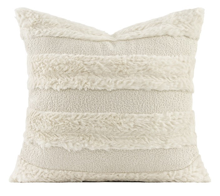 Large Throw Pillow for Interior Design, Decorative Throw Pillows for Bedroom, Square Modern Throw Pillows for Couch, Contemporary Modern Sofa Pillows-LargePaintingArt.com