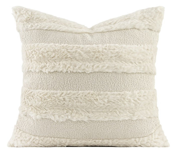 Large Throw Pillow for Interior Design, Decorative Throw Pillows for Bedroom, Square Modern Throw Pillows for Couch, Contemporary Modern Sofa Pillows-LargePaintingArt.com