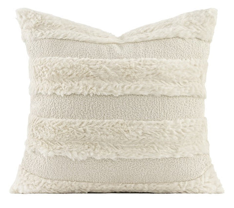 Large Throw Pillow for Interior Design, Decorative Throw Pillows for Bedroom, Square Modern Throw Pillows for Couch, Contemporary Modern Sofa Pillows-LargePaintingArt.com