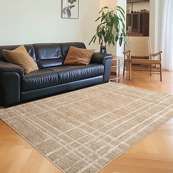 Extra Large Geometric Modern Rugs for Dining Room, Large Modern Rugs for Living Room, Contemporary Modern Rugs for Bedroom-LargePaintingArt.com