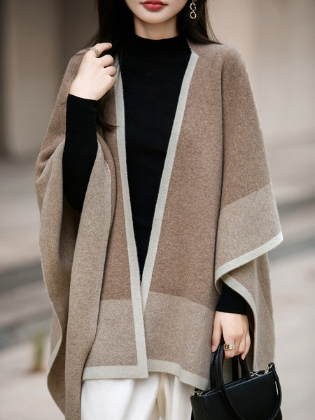 Camel Brown Wool Scarf, Soft Wool Scarf for women, Christmas Holiday Gift, Evening Wrap, Large Winter Shawl, Elegant Shawl, Warm Cape, Winter Scarves, Winter Shawl-LargePaintingArt.com