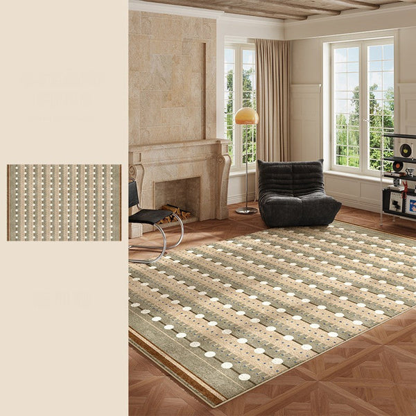 Contemporary Area Rugs for Dining Room, Large Modern Rugs for Living Room, Mid Century Modern Rugs for Bedroom-LargePaintingArt.com