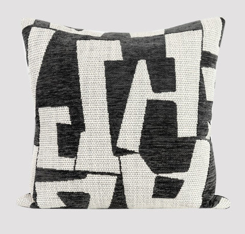 Contemporary Modern Sofa Pillows, Modern Pillows for Couch, Decorative Throw Pillows for Bedroom, Large Modern Pillow for Living Room-LargePaintingArt.com