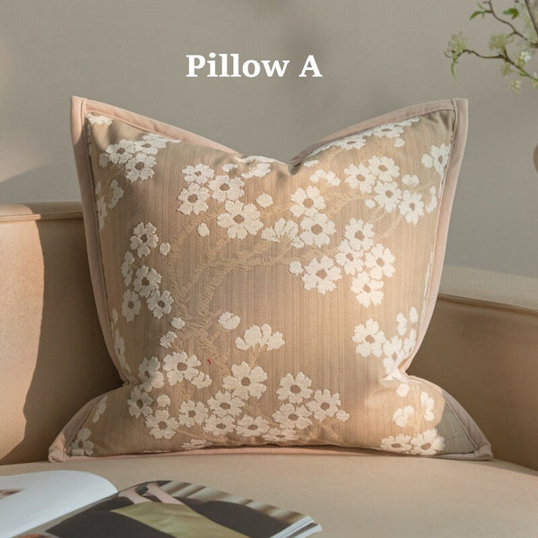 Modern Decorative Pillow Cover, Decorative Throw Pillows for Living Room, Decorative Pillow Arrangement Ideas for Couch, Modern Sofa Pillows-LargePaintingArt.com