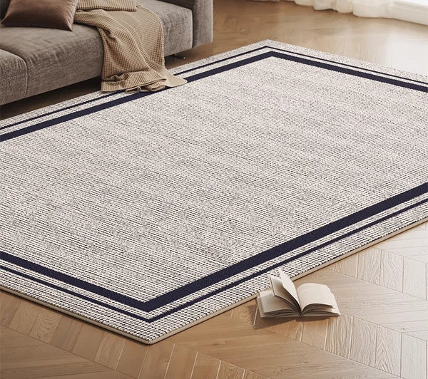 Geometric Modern Rugs for Sale, Contemporary Modern Rugs for Bedroom, Modern Rug Placement Ideas for Living Room, Abstract Rugs for Dining Room-LargePaintingArt.com
