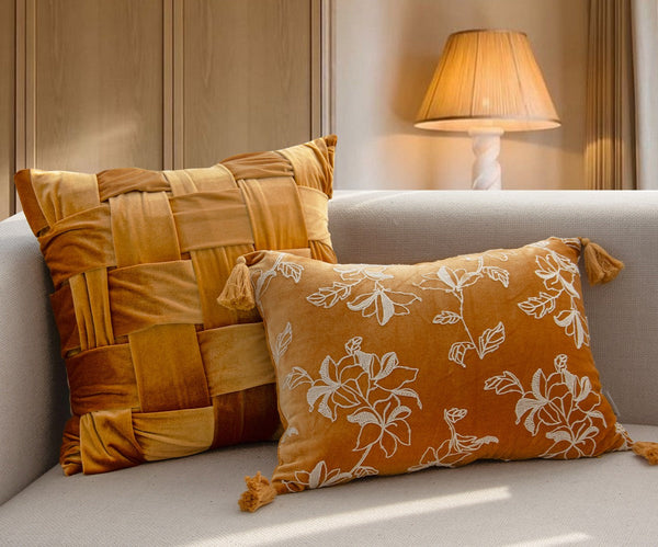 Modern Decorative Pillows for Couch, Decorative Cushion Covers, Decorative Pillow Arrangement Ideas for Interior Design, Unique Decorative Pillows for Bedroom-LargePaintingArt.com