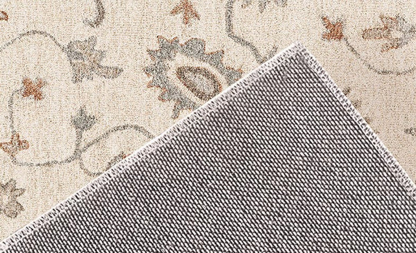 Flower Pattern Modern Rugs for Farmhouse, Bedroom Modern Rugs, Modern Rugs for Dining Room, Modern Rugs for Living Room-LargePaintingArt.com