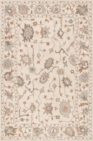 Flower Pattern Modern Rugs for Farmhouse, Bedroom Modern Rugs, Modern Rugs for Dining Room, Modern Rugs for Living Room-LargePaintingArt.com