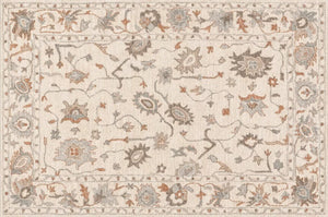 Flower Pattern Modern Rugs for Farmhouse, Bedroom Modern Rugs, Modern Rugs for Dining Room, Modern Rugs for Living Room-LargePaintingArt.com