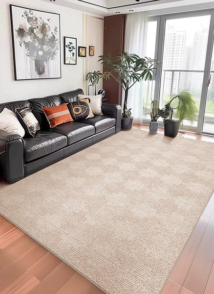 Extra Large Modern Rugs under Dining Room Table, Abstract Modern Rugs for Living Room, Contemporary Geometric Carpets, Contemporary Modern Rugs-LargePaintingArt.com