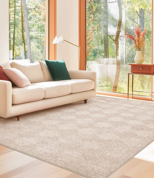 Extra Large Modern Rugs under Dining Room Table, Abstract Modern Rugs for Living Room, Contemporary Geometric Carpets, Contemporary Modern Rugs-LargePaintingArt.com