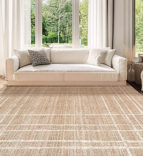 Extra Large Geometric Modern Rugs for Dining Room, Large Modern Rugs for Living Room, Contemporary Modern Rugs for Bedroom-LargePaintingArt.com