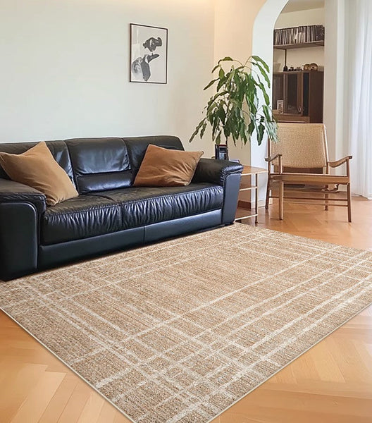 Extra Large Geometric Modern Rugs for Dining Room, Large Modern Rugs for Living Room, Contemporary Modern Rugs for Bedroom-LargePaintingArt.com